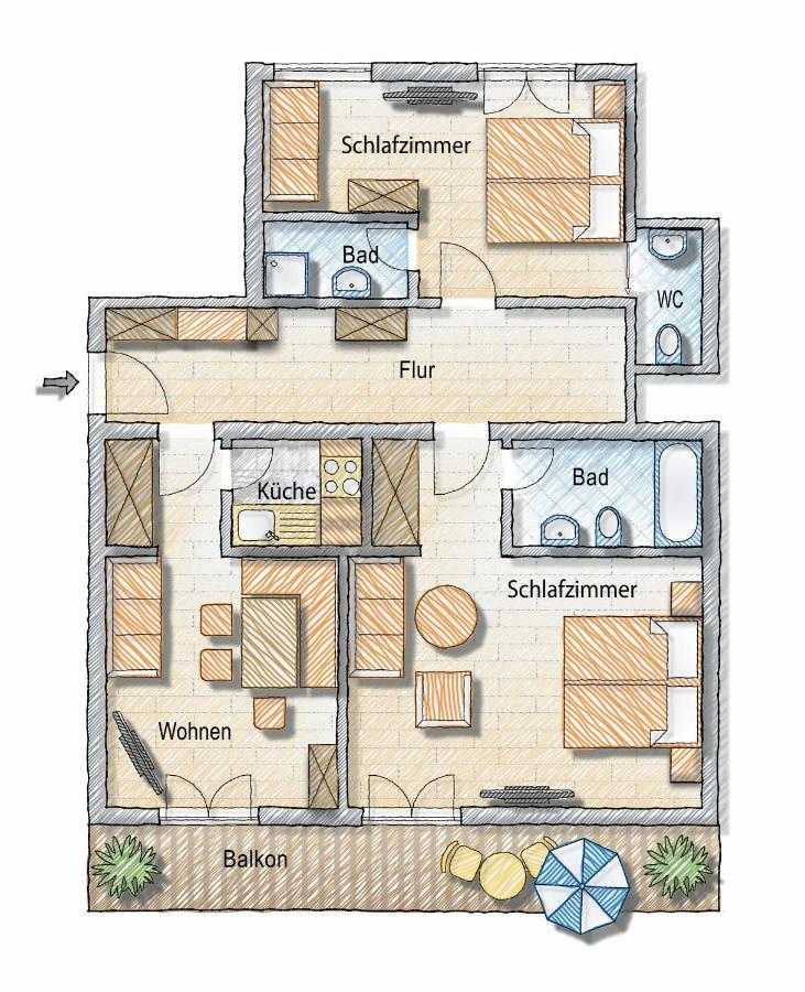 Haus Bartlmae Apartment Lofer Bagian luar foto